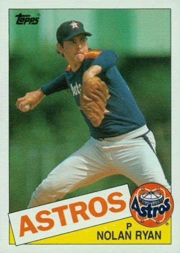 Nolan Ryan Baseball Card Price Guide